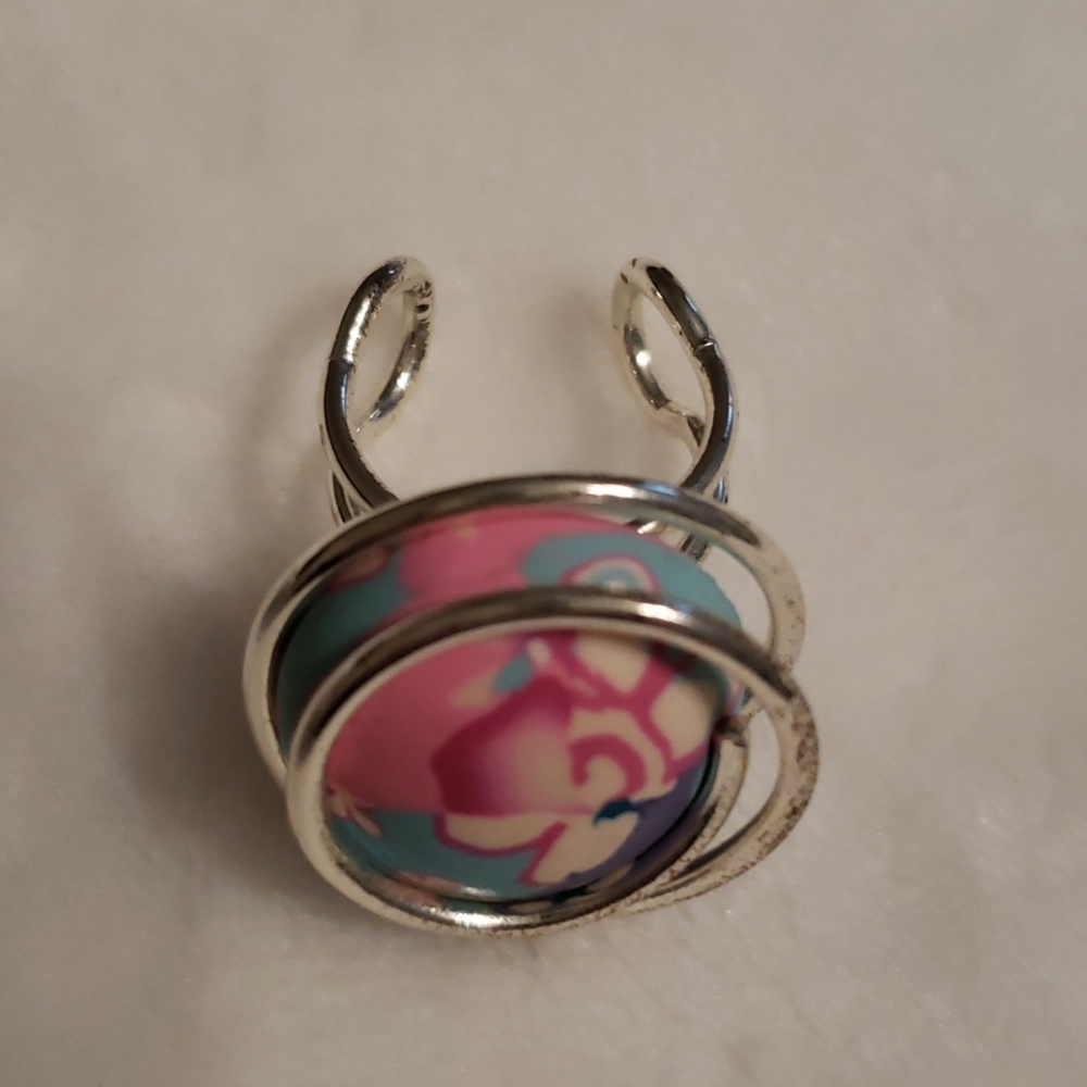 Clay Silver Ring - Picture 2 of 4